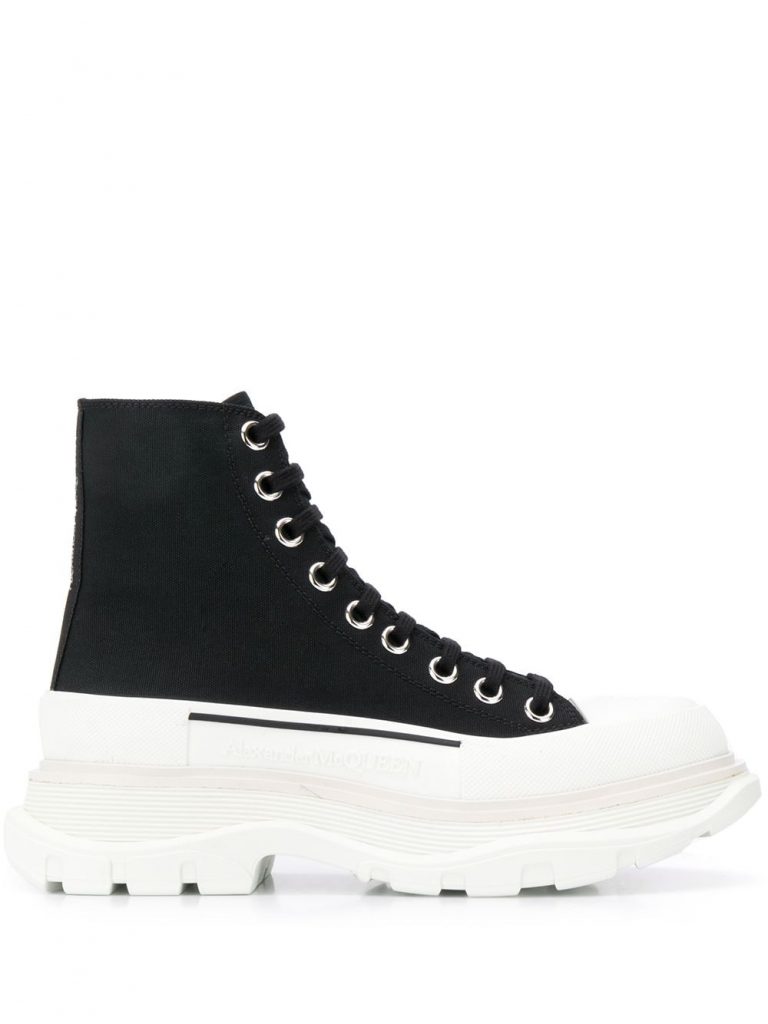 Alexander McQueen lace-up chunky sneakers