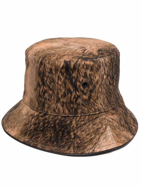 Burberry fur print bucket hat