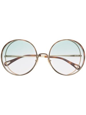 Chloé Eyewear oversize round-frame sunglasses