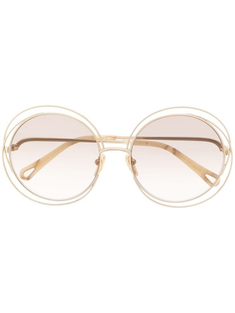 Chloé Eyewear oversized-round frame sunglasses