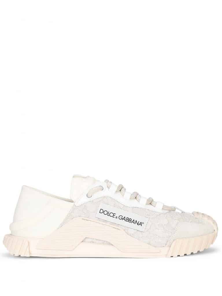 Dolce & Gabbana NS1 lace panelled sneakers