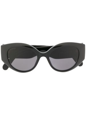 Gucci Eyewear matelassé-effect cat-eye frame sunglasses