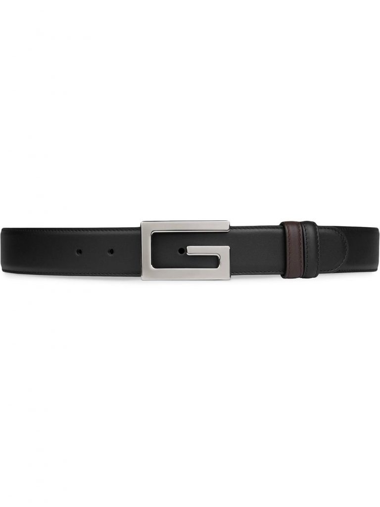 Gucci GG buckle reversible belt