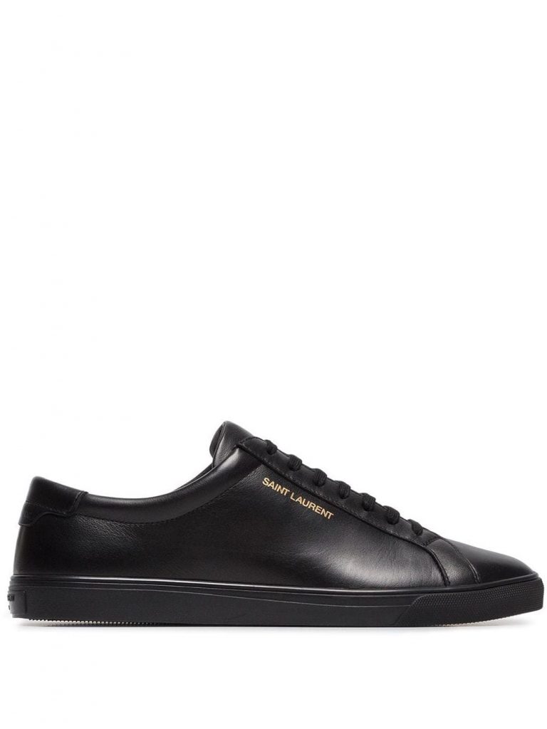 Saint Laurent Andy leather low-top sneakers