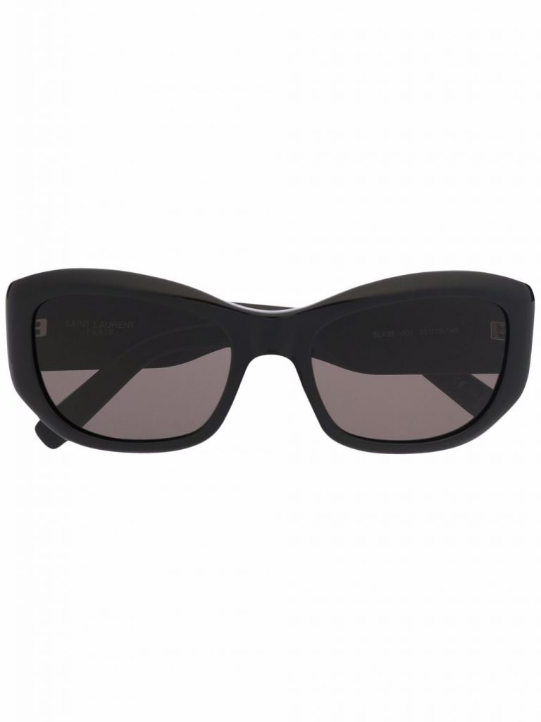 Saint Laurent Eyewear tinted oversize-frame sunglasses