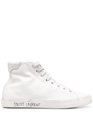 Saint Laurent Malibu high-top sneakers
