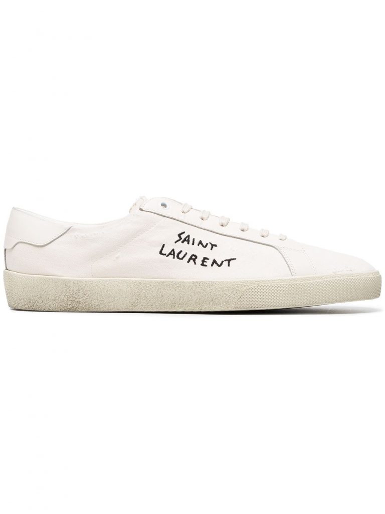 Saint Laurent classic SL/06 embroidered sneakers