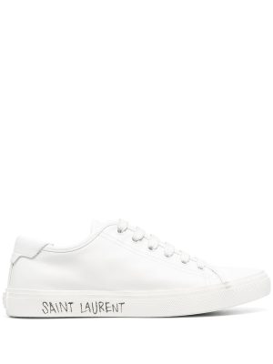 Saint Laurent logo-print lace-up trainers