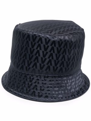 Valentino logo-print bucket hat