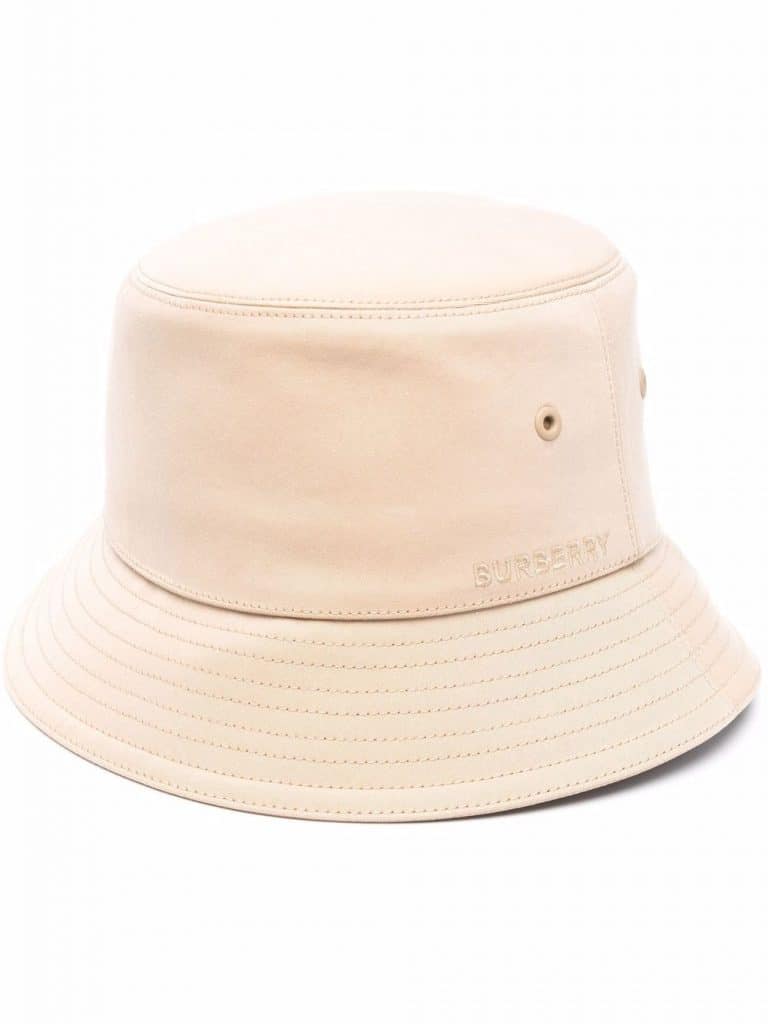 Burberry logo-embroidered bucket hat