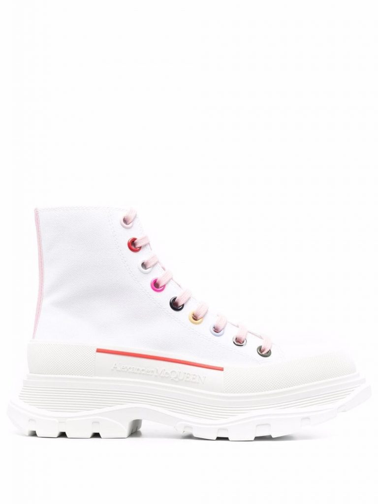 Alexander McQueen ankle lace-up sneakers