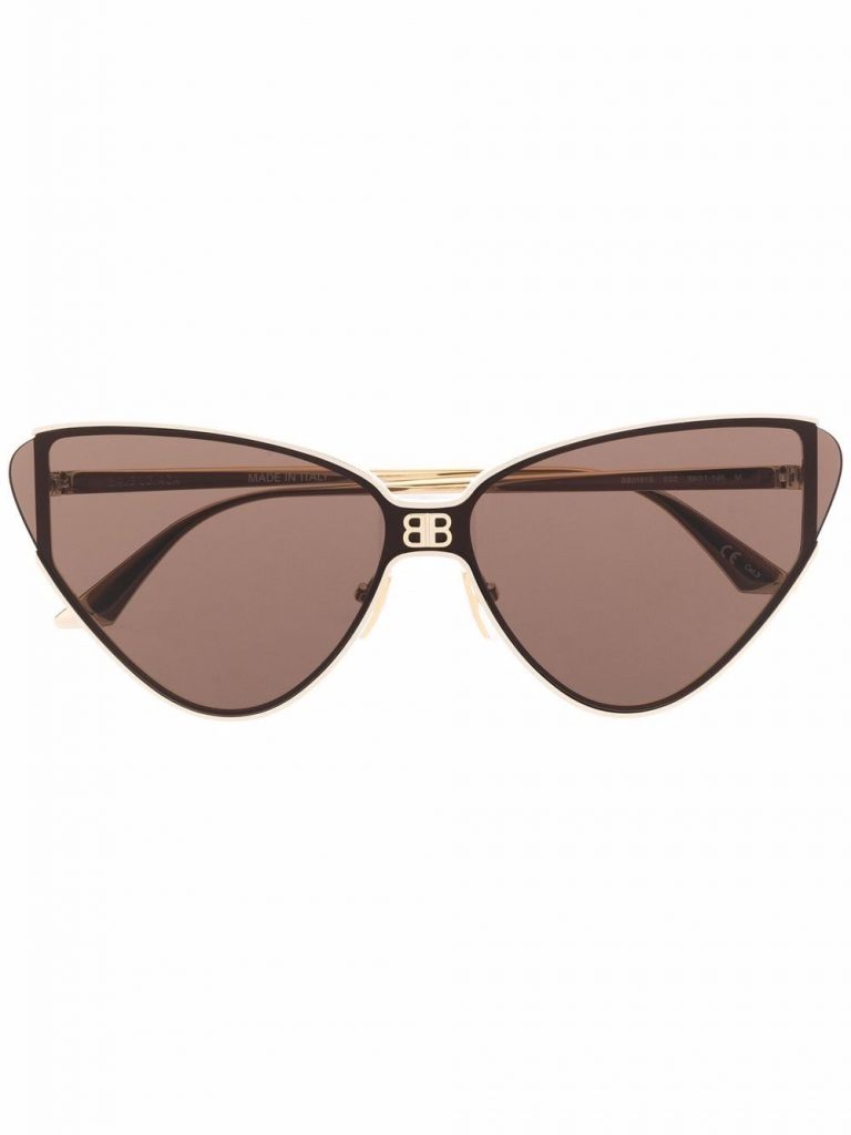 Balenciaga Eyewear Shield 2.0 cat-eye sunglasses