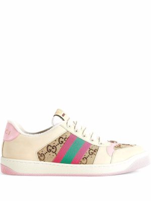 Gucci crystal-embellished GG Screener sneakers