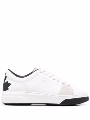 Dsquared2 contrasting-heel low-top trainers
