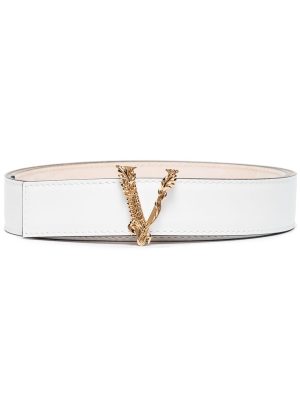 Versace Virtus buckle belt