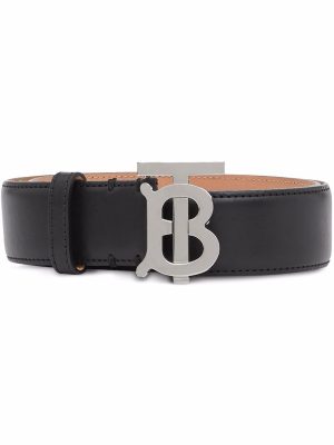 Burberry TB-monogram buckle belt