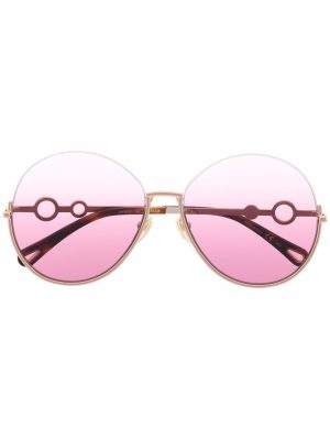 Chloé Eyewear Sofya round-frame sunglasses