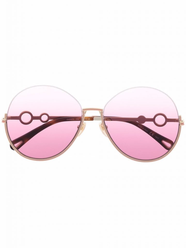 Chloé Eyewear Sofya round-frame sunglasses