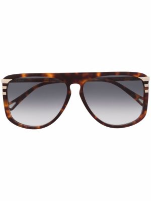 Chloé Eyewear tortoiseshell effect sunglasses