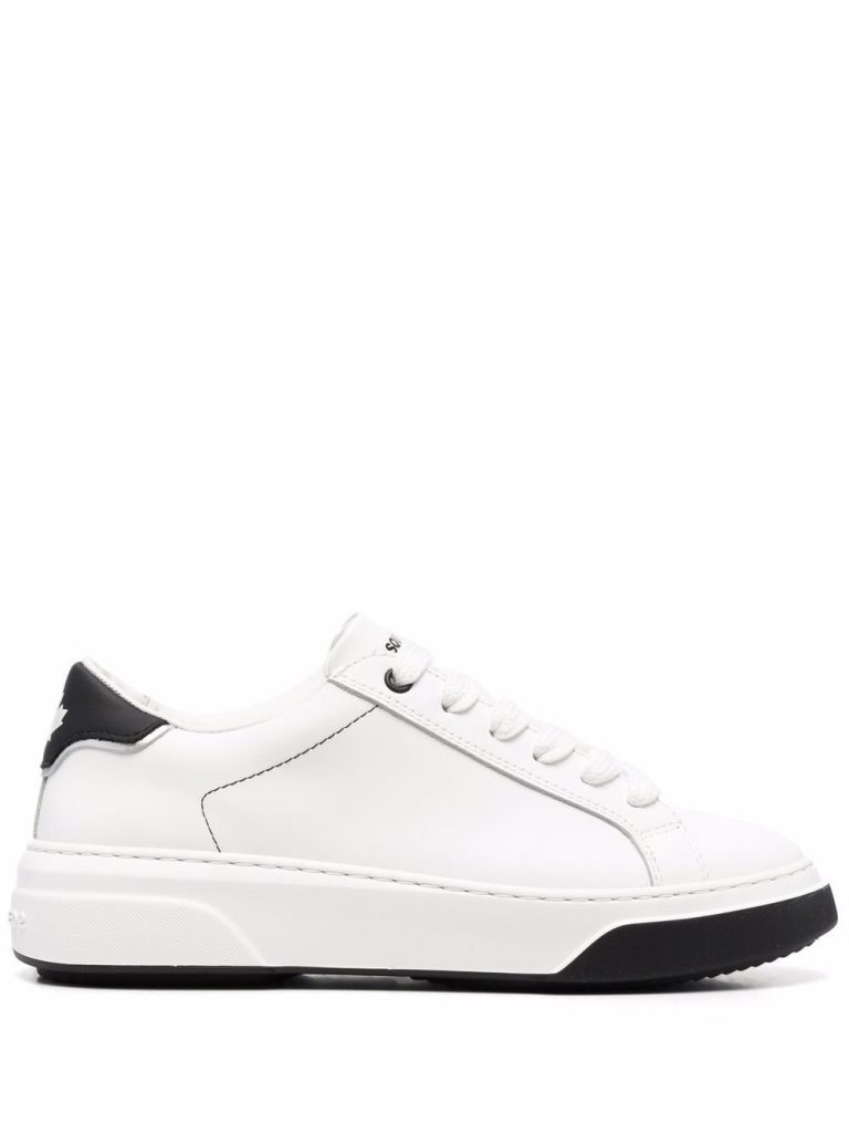 Dsquared2 lace-up leather sneakers