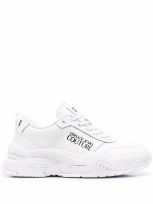 Versace Jeans Couture logo print trainers