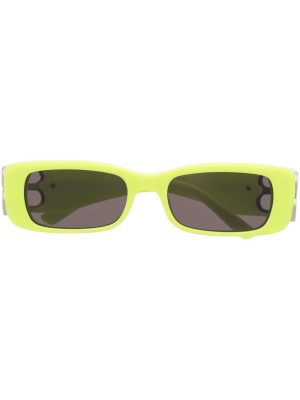 Balenciaga Eyewear rectangle-frame logo sunglasses