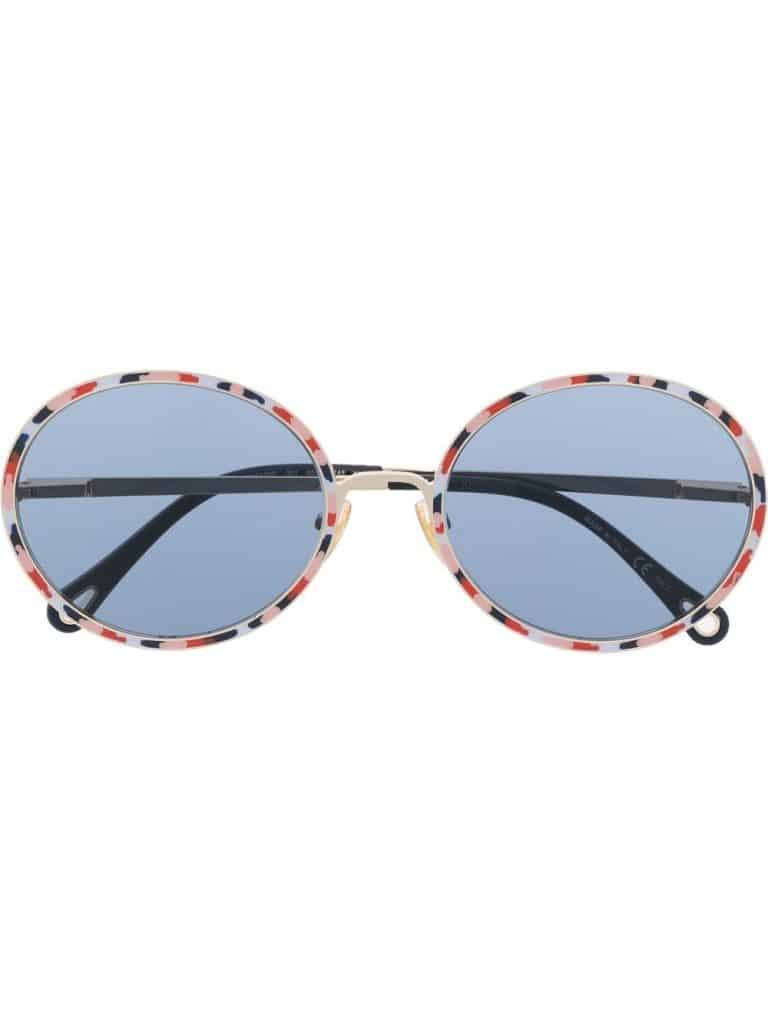 Chloé Eyewear Vitto round-frame sunglasses