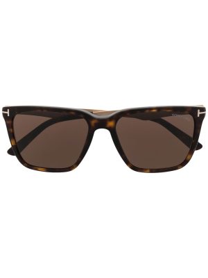 TOM FORD Eyewear tortoiseshell-effect square-frame sunglasses