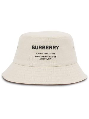 Burberry Horseferry-print bucket hat