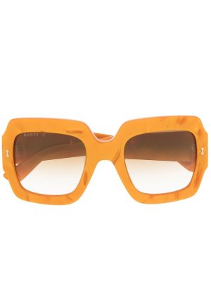 Gucci Eyewear oversized-frame logo sunglasses