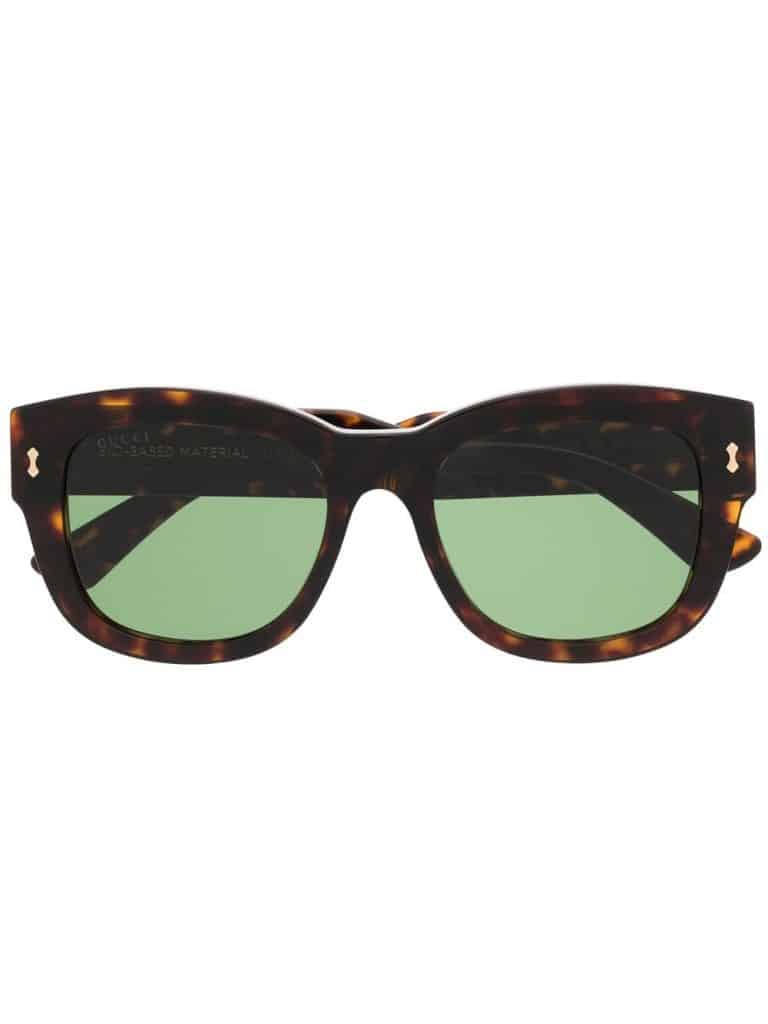Gucci Eyewear tortoiseshell-frame sunglasses