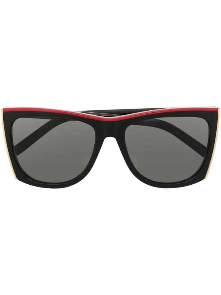 Saint Laurent Eyewear Paloma rectangle-frame sunglasses
