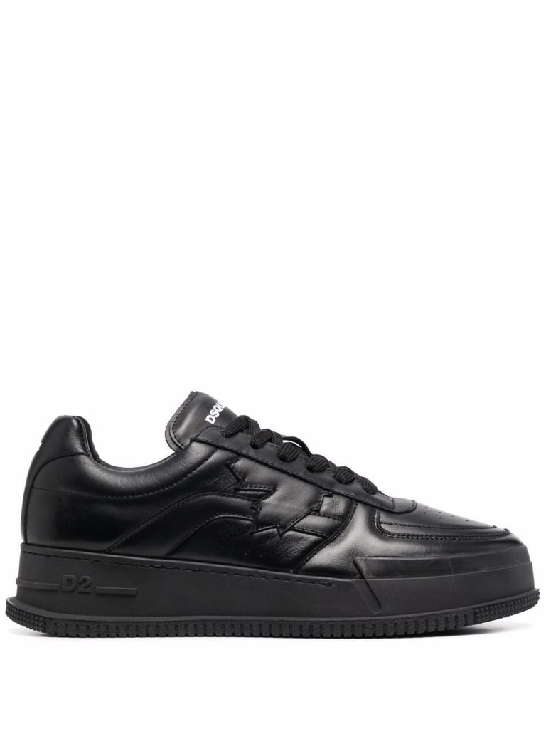 Dsquared2 logo-print lace-up sneakers