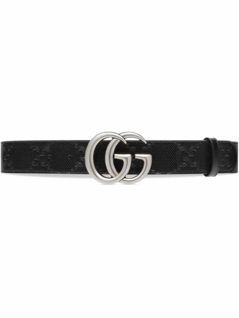 Gucci GG Marmont embossed belt