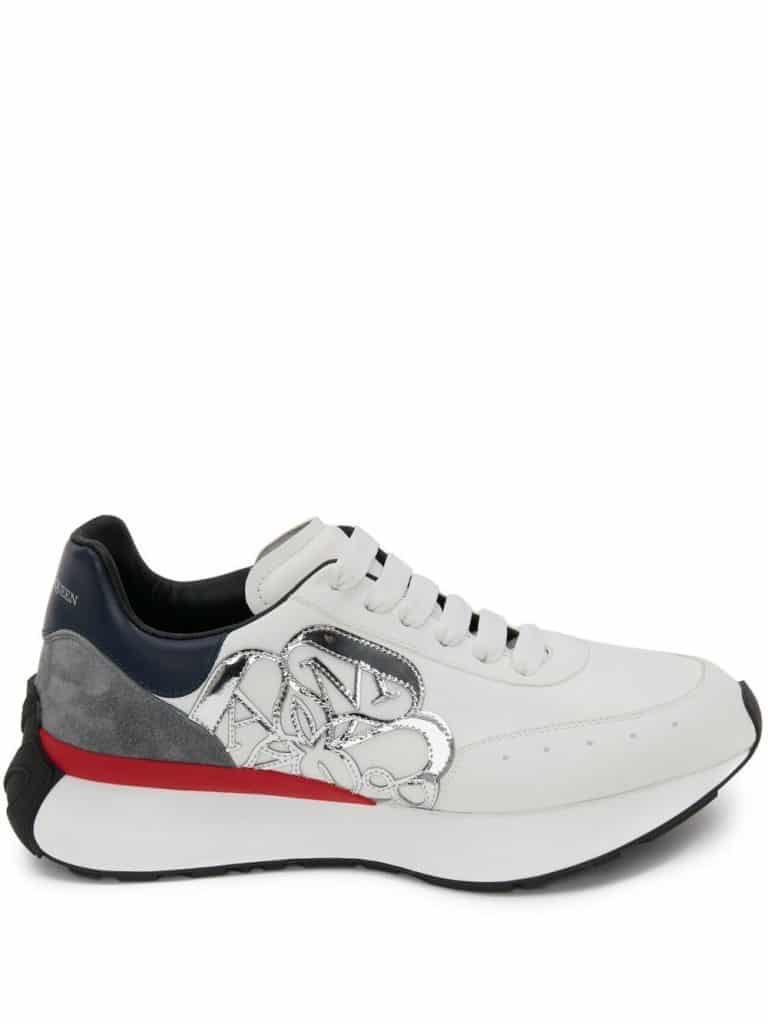 Alexander McQueen Gomma embroidered-detail sneakers