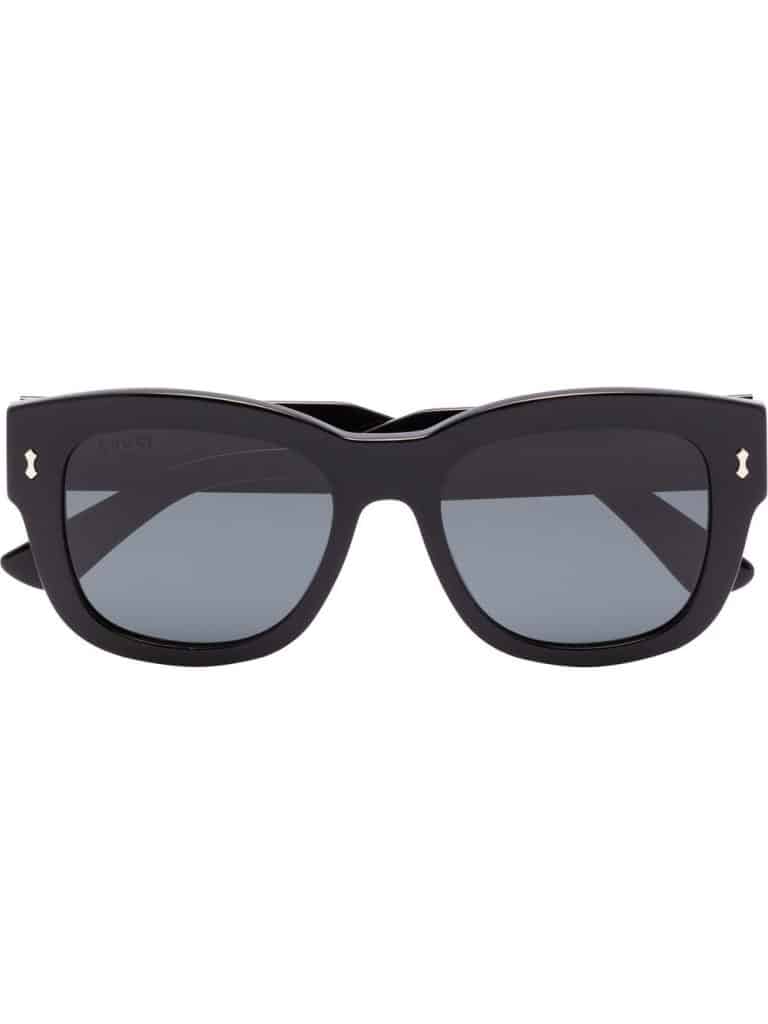 Gucci Eyewear rectangle-frame branded sunglasses