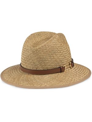 Gucci Horsebit detail straw hat