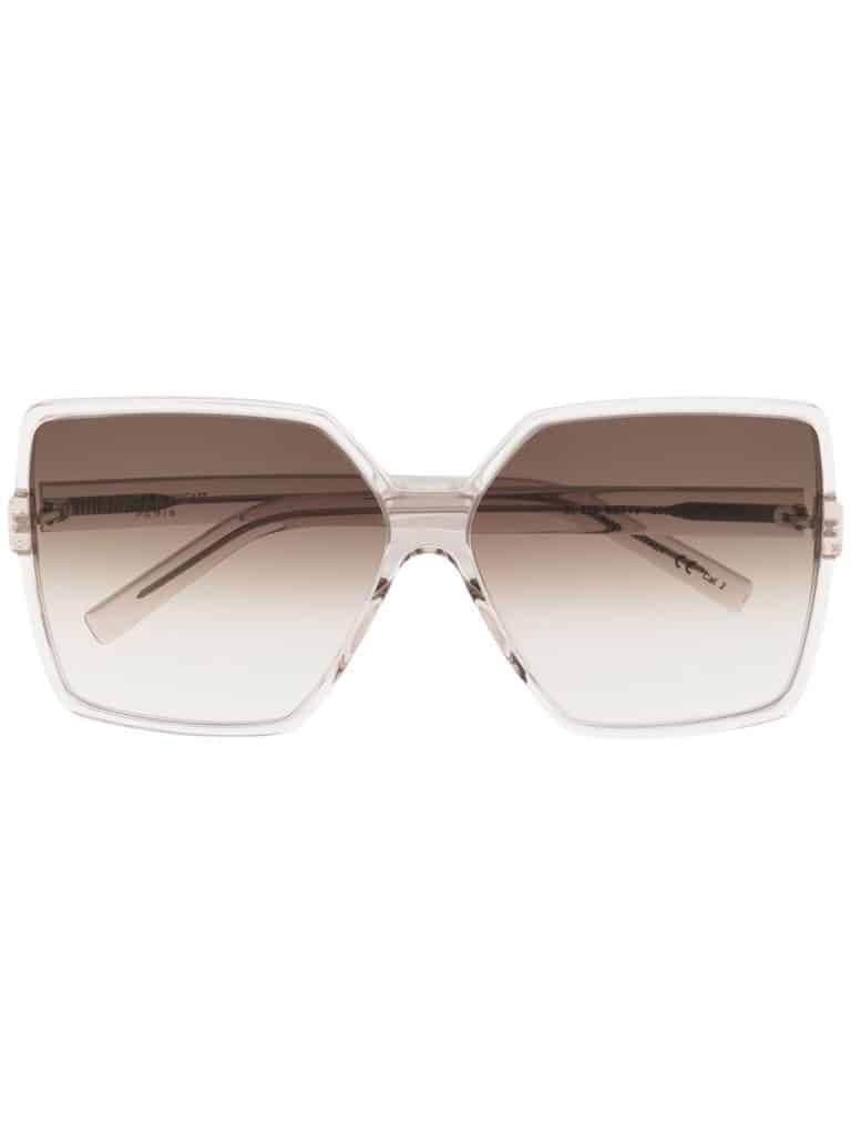 Saint Laurent Eyewear gradient oversize-frame sunglasses