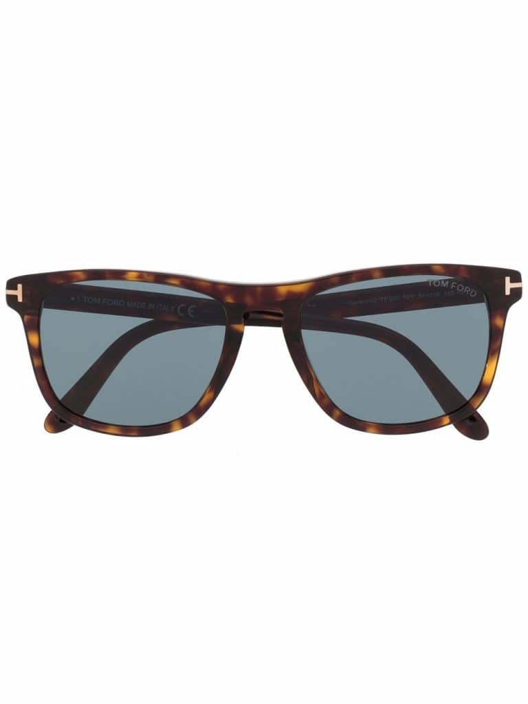 TOM FORD Eyewear tortoiseshell-effect square sunglasses