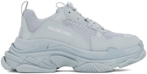 Balenciaga Blue Triple S Sneakers