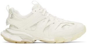 Balenciaga Off-White Glow-In-The-Dark Track Sneakers