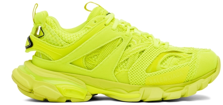 Balenciaga Yellow Track Sneakers
