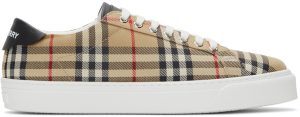 Burberry Leather Archive Low Sneakers