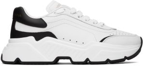 Dolce & Gabbana White Daymaster Low-Top Sneakers