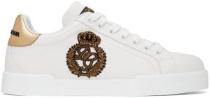 Dolce & Gabbana White Portofino Sneakers