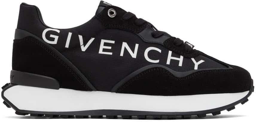 Givenchy Black GIV Runner Low-Top Sneakers