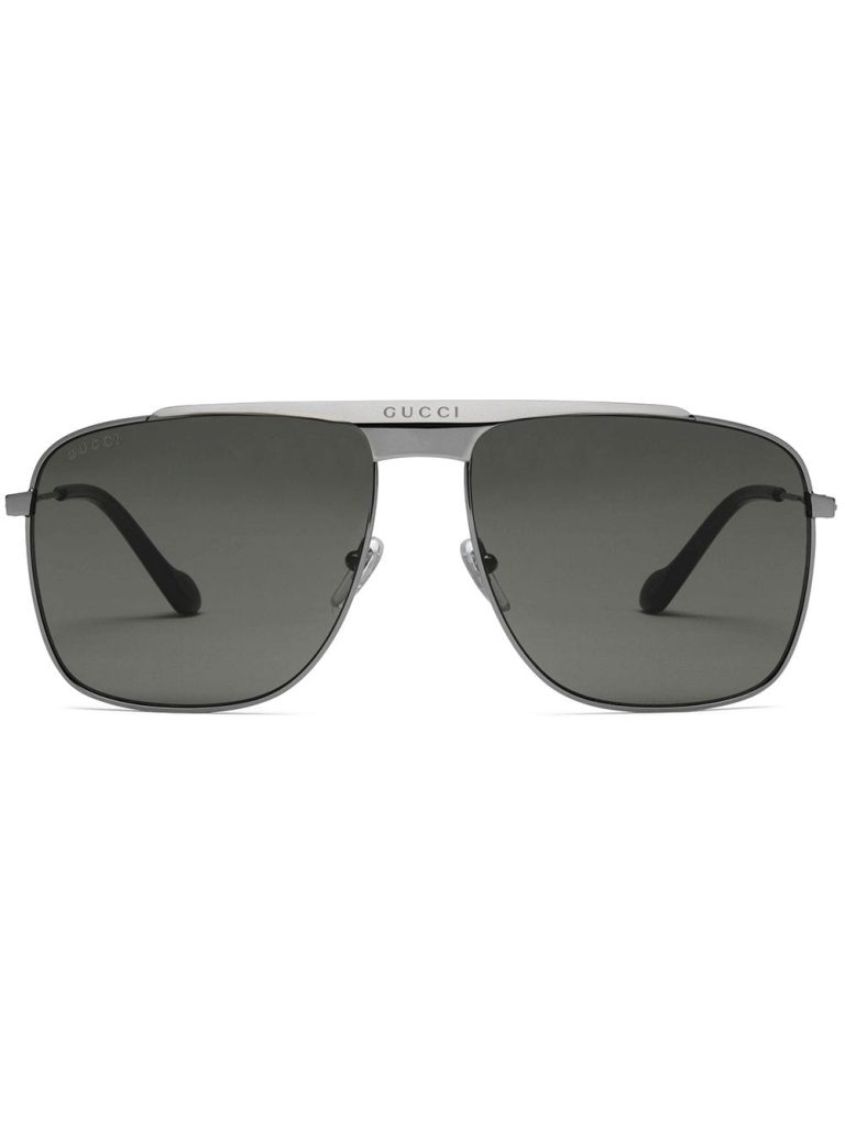 Gucci Eyewear tinted pilot-frame sunglasses
