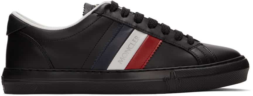 Moncler Black New Monaco Low Sneakers