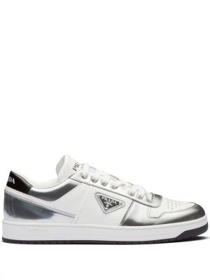 Prada District mirrored-effect sneakers