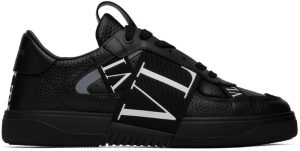 Valentino Garavani Black VL7N Low-Top Sneakers